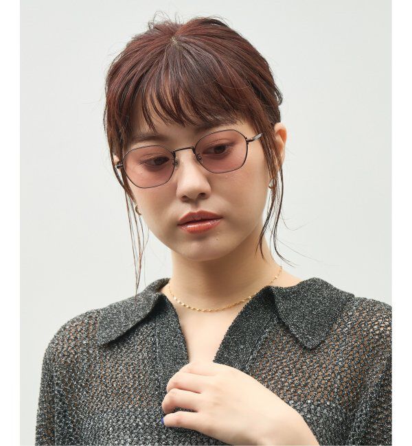  「Zoff｜GDC ウェリントン型 サングラス｜メタルフレーム｜紫外線対策 UVカット｜ユニセックス」|サングラス|