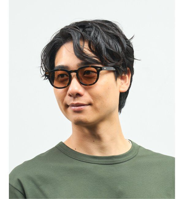  「【WEB限定】Zoff｜AOI IHARA 調光 サングラス ｜紫外線で色が変わる｜黒縁 紫外線対策 UVカット  」|サングラス|