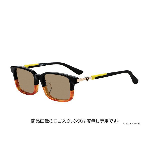  「【WEB限定】MARVEL COLLECTION【ウルヴァリン モデル】ウェリントン サングラス | 紫外線対策 UVカット  」|サングラス|