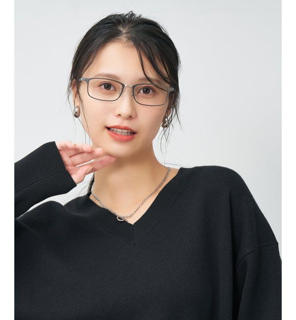  「ウェリントン型 メガネ | 軽量 強靭 眼鏡 伊達メガネ 度付き 読書 Zoff｜STANDARD レンズ交換券付」|メガネ|