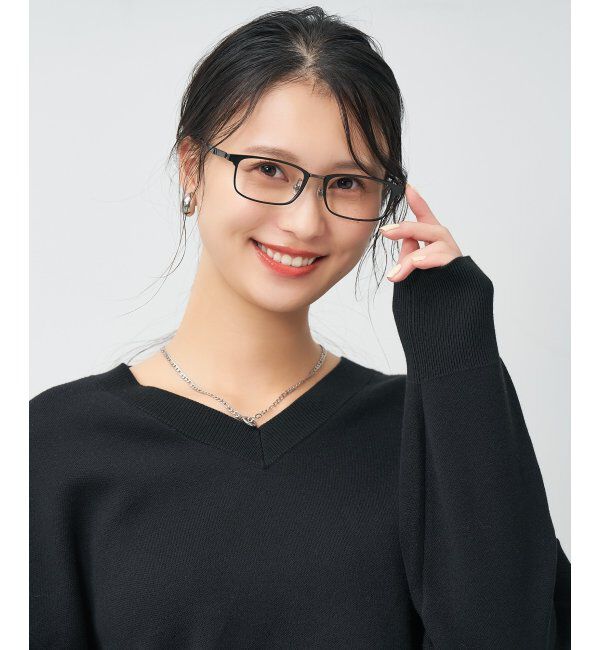  「ウェリントン型 メガネ | 軽量 強靭 眼鏡 伊達メガネ 度付き 読書 Zoff｜STANDARD レンズ交換券付」|メガネ|