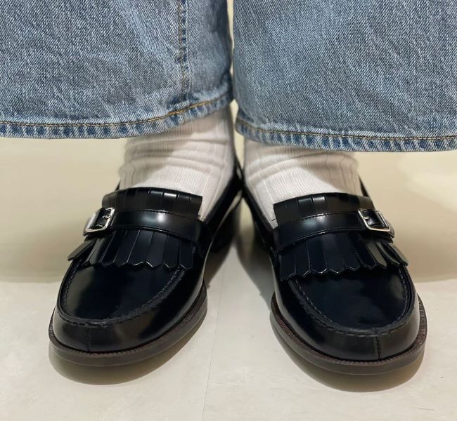 HARUTA「キルトレザーローファー #232」|ローファー|