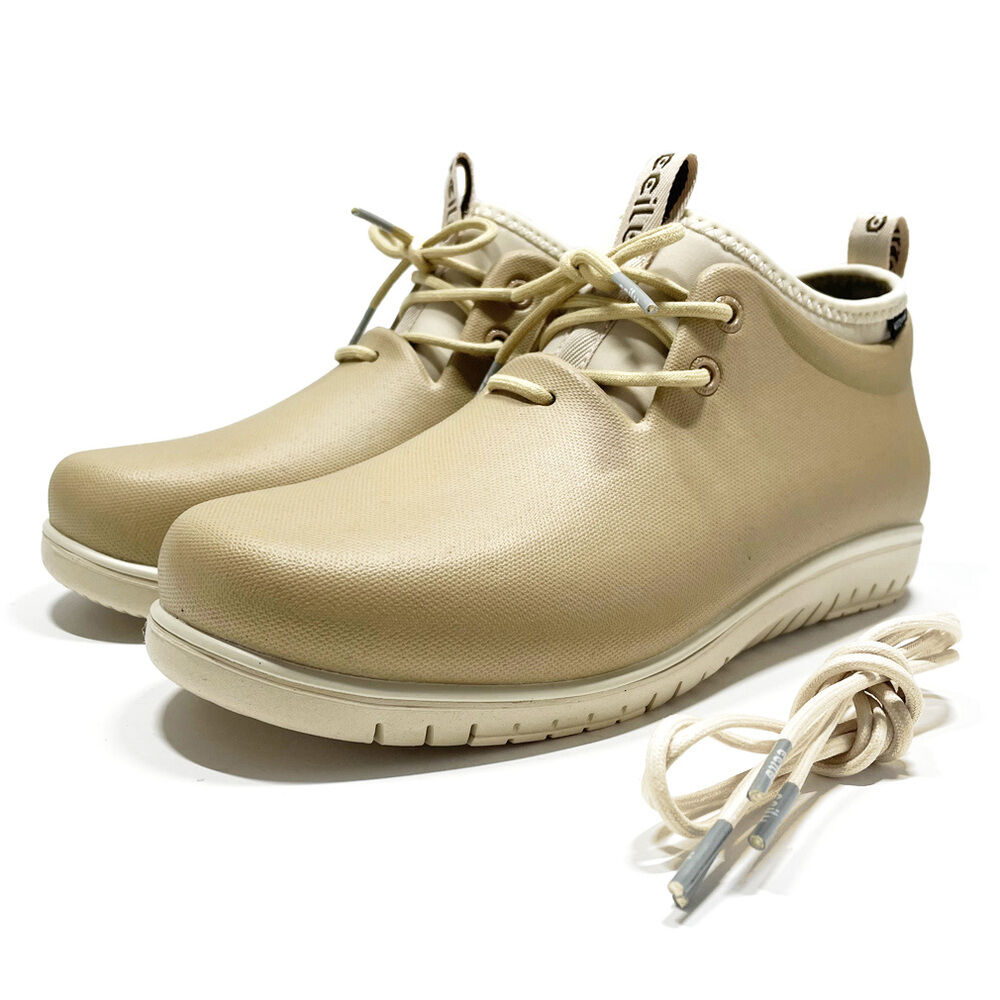 BACKYARD FAMILY「チル ccilu レインシューズ メンズ 通販 レディース 軽量 晴雨兼用 長靴 雨靴」|その他|ベージュ2