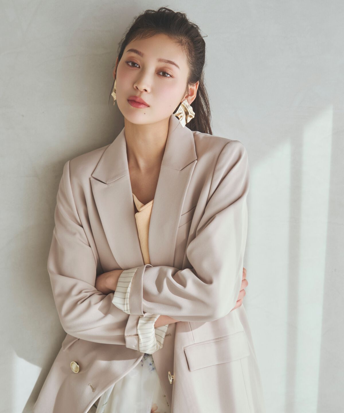 アンドクチュール「ダブルテーラードジャケット」|テーラードジャケット|