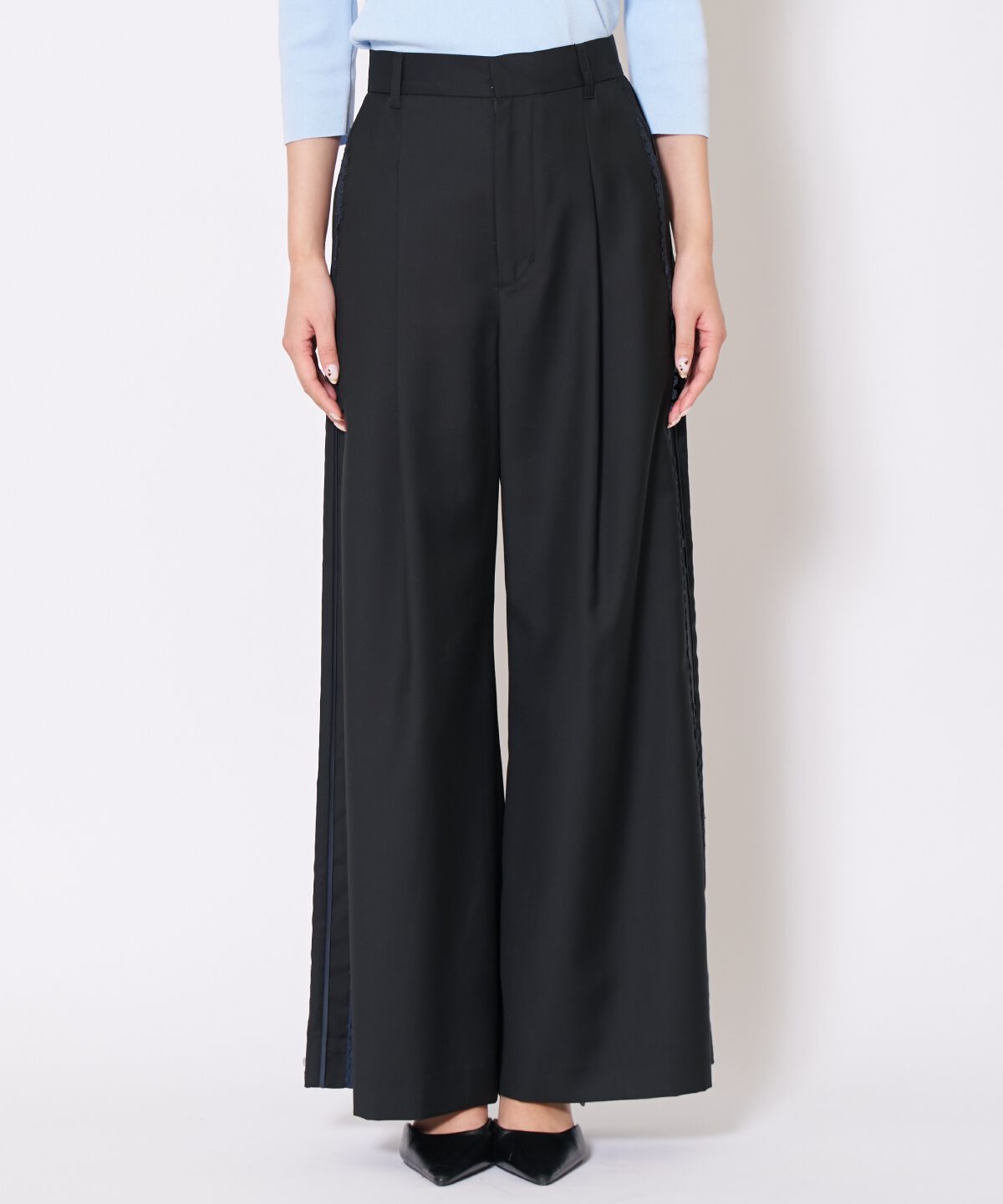 アンドクチュール「サイドレースラインパンツ」|その他|