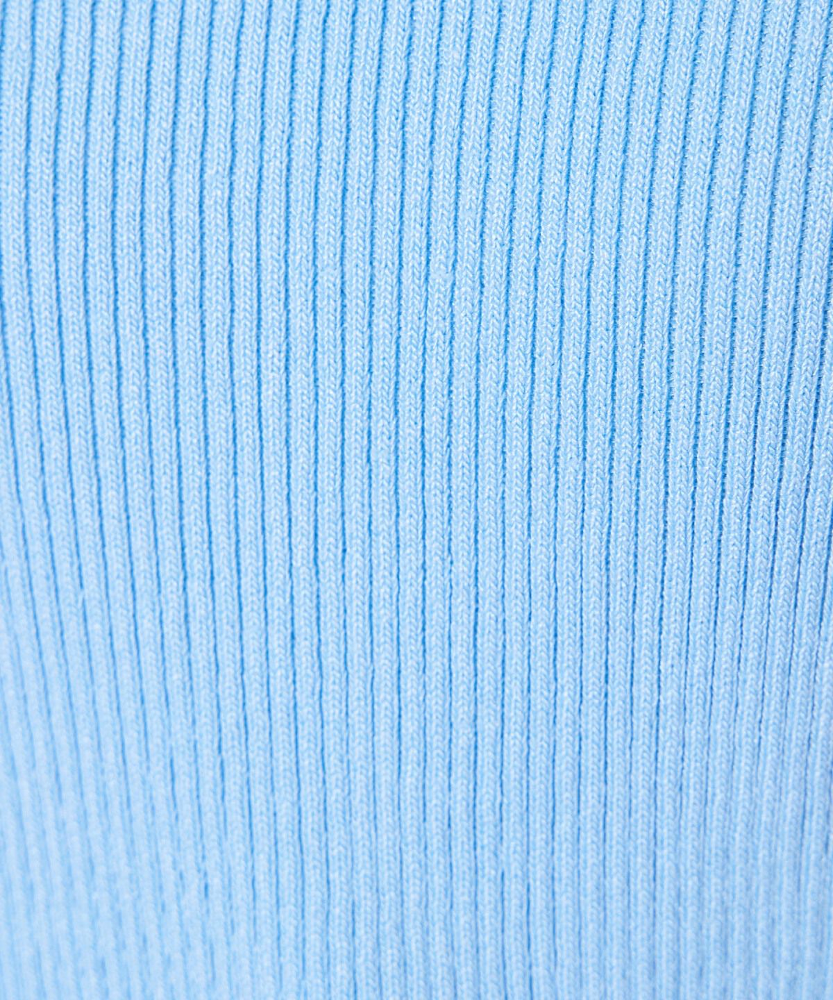 アンドクチュール「シアーリブニットプルオーバー」|ニット・セーター|