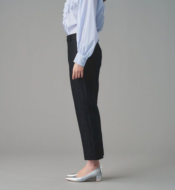 UNITED ARROWS「GISHA 2トーン ジャガード パンツ」|スラックス|