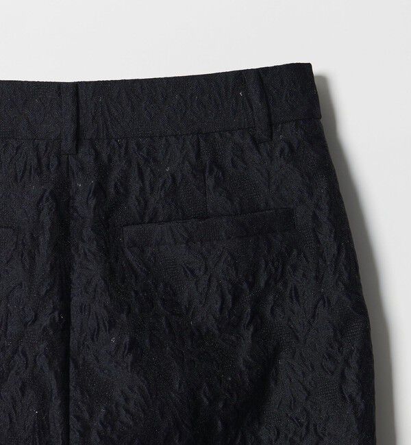 UNITED ARROWS「GISHA 2トーン ジャガード パンツ」|スラックス|