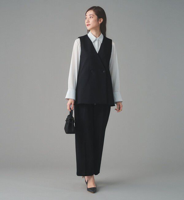 UNITED ARROWS「バイカラー レギュラーシャツブラウス」|シャツ・ブラウス|