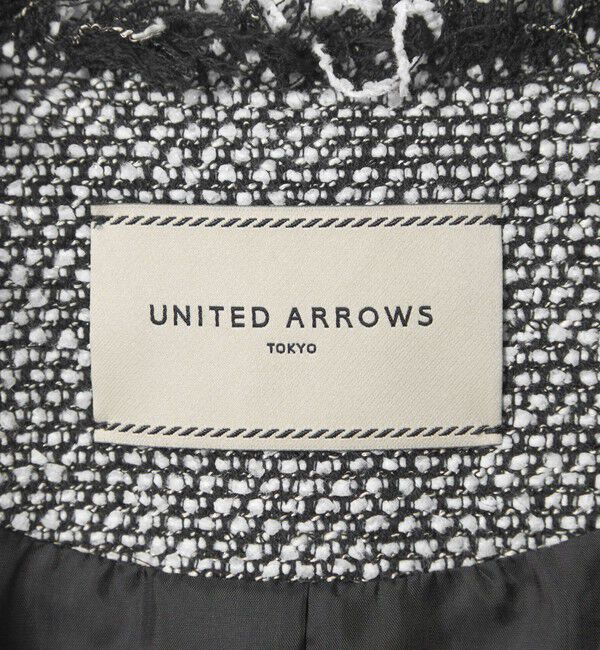 UNITED ARROWS「2トーン ツイードライク ベスト」|ベスト・ジレ|