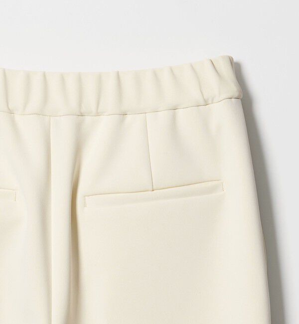 UNITED ARROWS「SPONGY タック ワイドパンツ」|スラックス|