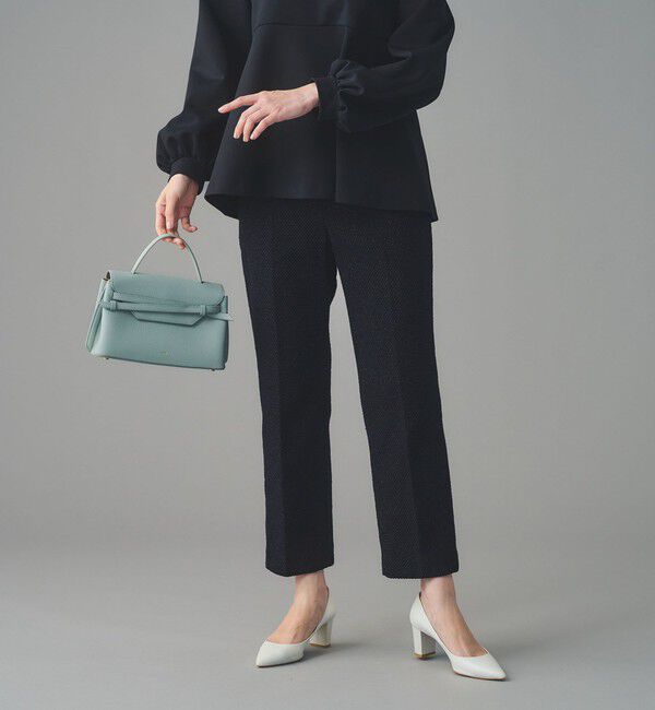 UNITED ARROWS「2トーン ツイードライク パンツ」|スラックス|