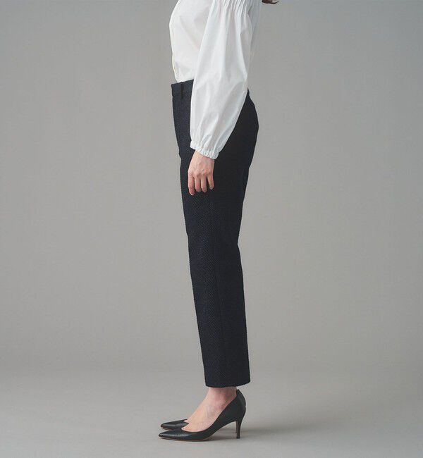 UNITED ARROWS「2トーン ツイードライク パンツ」|スラックス|