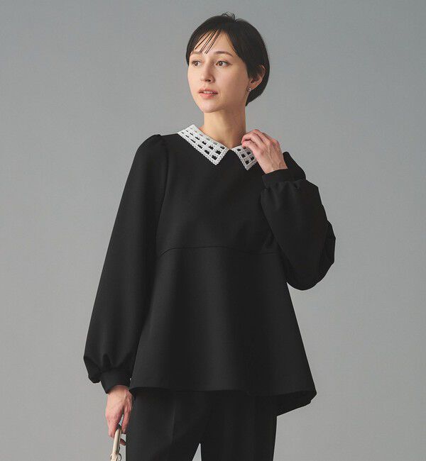 UNITED ARROWS「SPONGY ペプラム ブラウス」|シャツ・ブラウス|