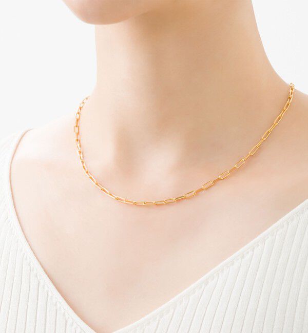 UNITED ARROWS「＜MARIHA＞S/R レクタングルチェーン ネックレス」|ネックレス|