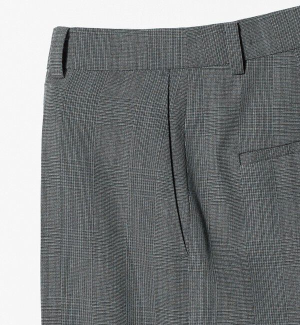 UNITED ARROWS「NALYA グレンチェック パンツ」|スラックス|