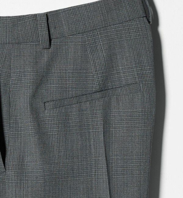 UNITED ARROWS「NALYA グレンチェック パンツ」|スラックス|