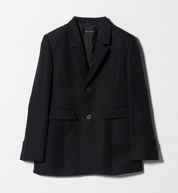 AEWEN MATOPH「＜AEWEN MATOPH＞ウールリネン ウエストシェイプジャケット」|テーラードジャケット|