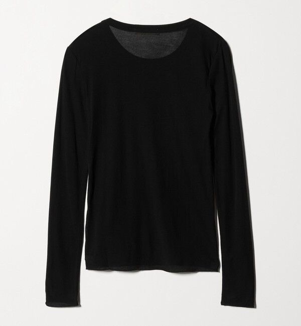 AEWEN MATOPH「＜AEWEN MATOPH＞シアークルーネック ロングスリーブカットソー」|Tシャツ・カットソー|