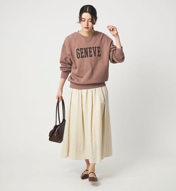 UNITED ARROWS green label relaxing「タック フレア スカート 2」|フレア|