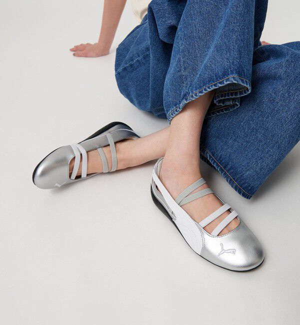 BEAUTY&YOUTH UNITED ARROWS「＜PUMA＞ウィメンズ スピードキャット バレエ/シルバーカラー」|スニーカー|