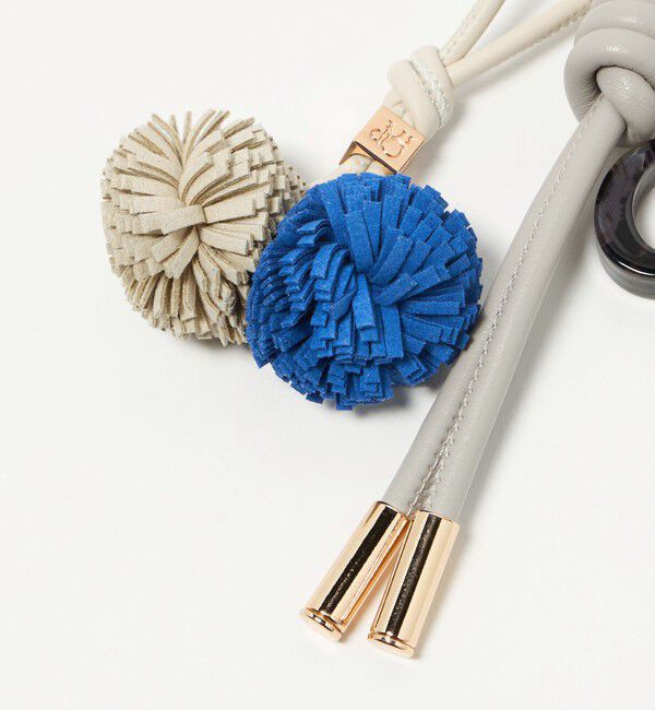 BEAUTY&YOUTH UNITED ARROWS「＜VIOLAd&rsquo;ORO＞ポンポン ロゴ バッグチャーム」|キーケース|