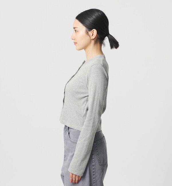 BEAUTY&YOUTH UNITED ARROWS「コットン パターンメッシュ カーディガン ウォッシャブル」|カーディガン|