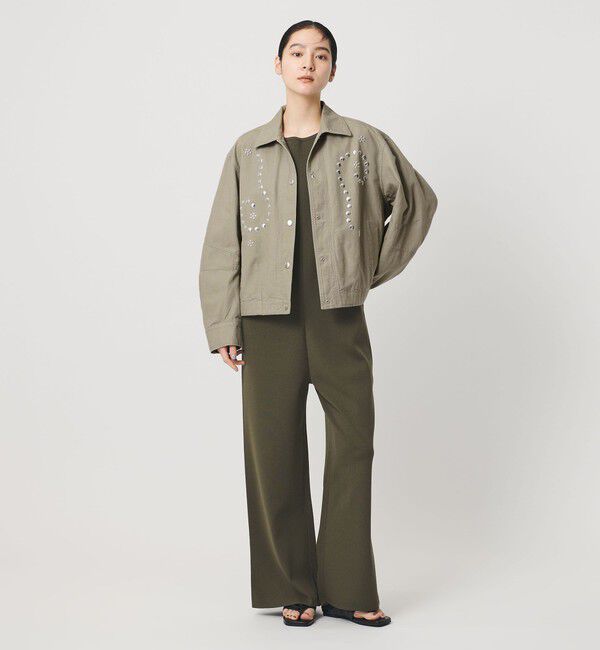 BEAUTY&YOUTH UNITED ARROWS「コットン メタルモチーフ ブルゾン」|ブルゾン・スタジャン|