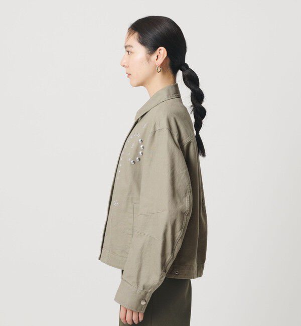 BEAUTY&YOUTH UNITED ARROWS「コットン メタルモチーフ ブルゾン」|ブルゾン・スタジャン|