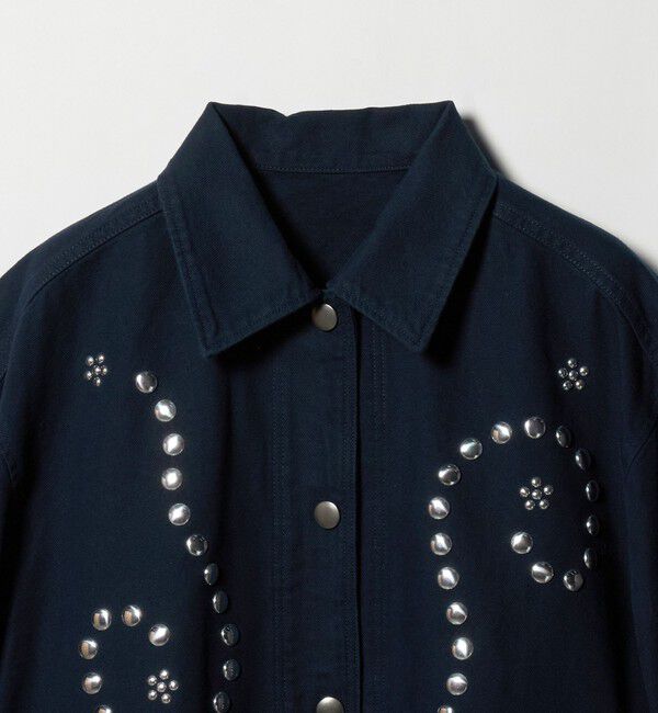 BEAUTY&YOUTH UNITED ARROWS「コットン メタルモチーフ ブルゾン」|ブルゾン・スタジャン|