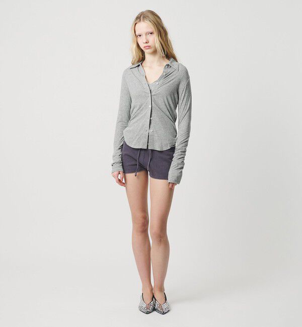 ATTISESSION「＜ATTISESSION＞ジャージー シャツ 」|カーディガン|