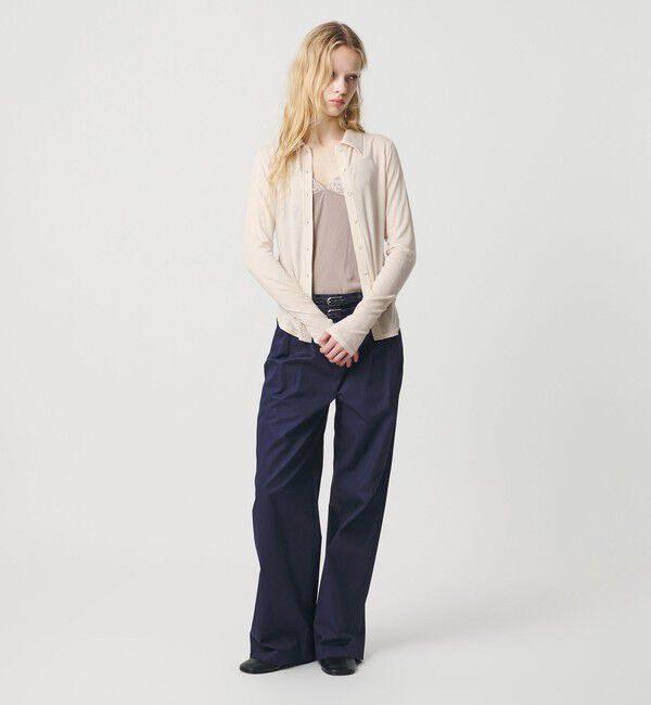 ATTISESSION「＜ATTISESSION＞ジャージー シャツ 」|カーディガン|