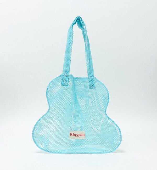 NICE WEATHER「＜Rheemin＞ビッグメッシュホーリー/ショルダーバッグ」|ショルダー・メッセンジャー|LT.BLUE