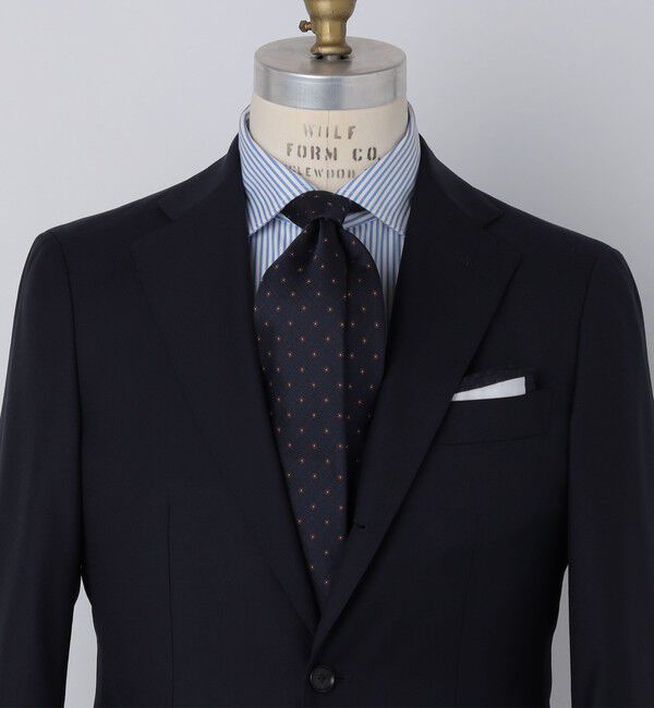 SHIPS「SHIPS: ヴィンテージ アーカイブ シルク ヘリン フラワー コモン ネクタイ」|ネクタイ・蝶ネクタイ|