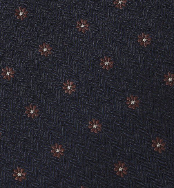 SHIPS「SHIPS: ヴィンテージ アーカイブ シルク ヘリン フラワー コモン ネクタイ」|ネクタイ・蝶ネクタイ|