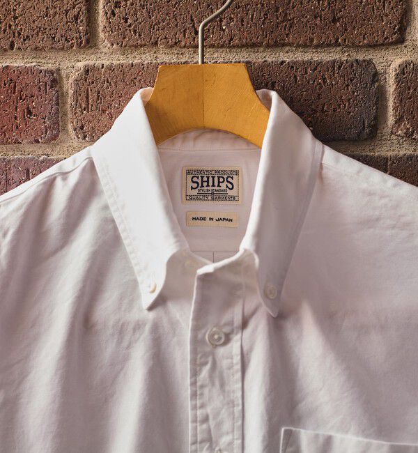 SHIPS「SHIPS: AUTHENTIC スーピマ オックスフォード ボタンダウン シャツ」|シャツ・ブラウス|