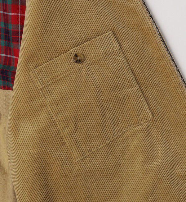 SHIPS「BARACUTA: G4 CORDUROY BOX JACKET」|ブルゾン・スタジャン|