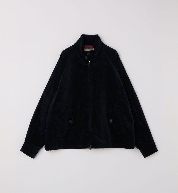 SHIPS「BARACUTA: G4 CORDUROY BOX JACKET」|ブルゾン・スタジャン|ネイビー