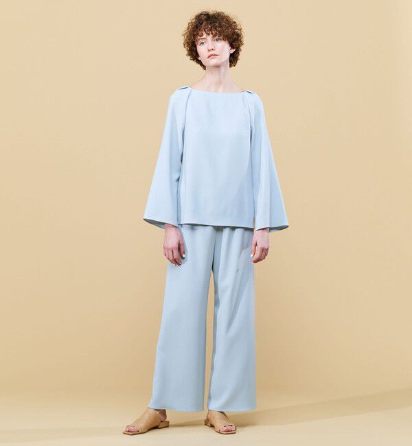 DES PRES「ライトダブルクロス リラックスパンツ」|その他|