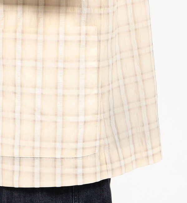 TOMORROWLAND MENS「ポリエステルナイロンキュプラ ダブルブレステッド4Bジャケット」|テーラードジャケット|