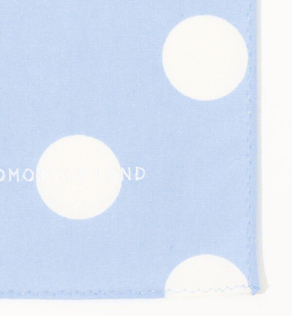 TOMORROWLAND GOODS「TOMORROWLAND コットン ドットハンカチ」|ハンカチ|