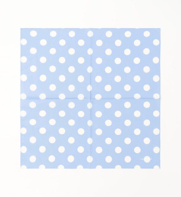 TOMORROWLAND GOODS「TOMORROWLAND コットン ドットハンカチ」|ハンカチ|