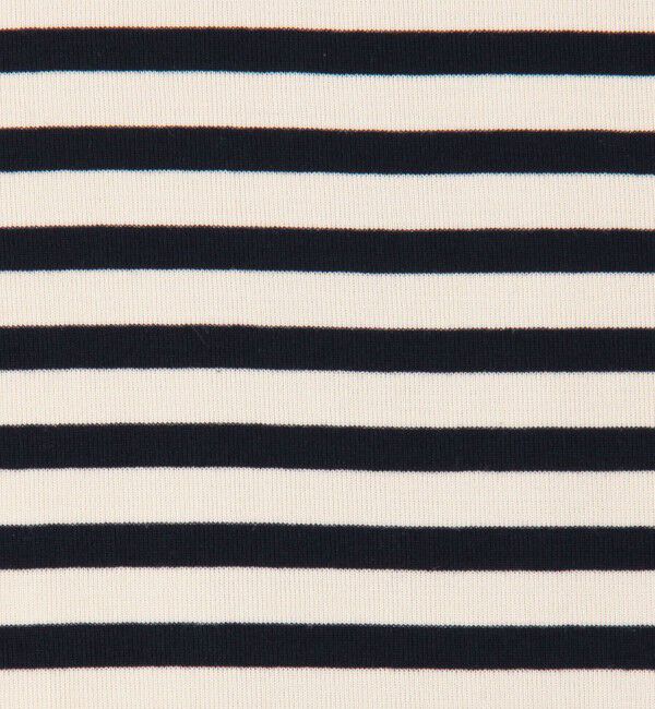 TOMORROWLAND collection「コットンフライスボーダー ボートネックプルオーバー」|Tシャツ・カットソー|