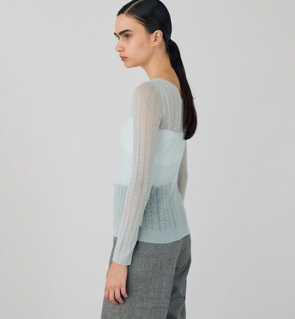 DES PRES「ソフトウール ボートネックプルオーバー」|ニット・セーター|