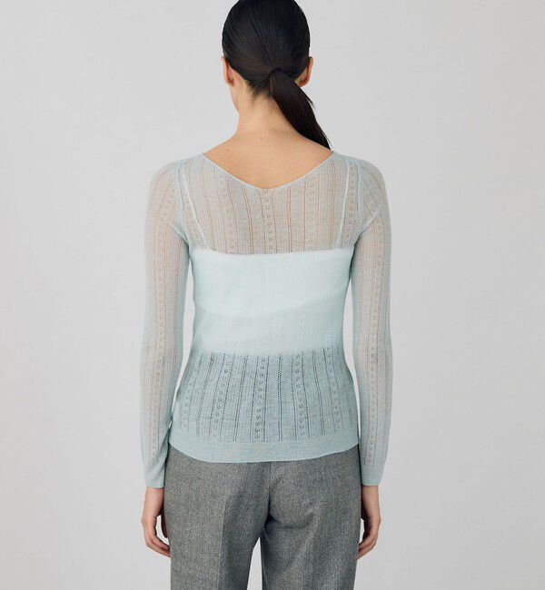 DES PRES「ソフトウール ボートネックプルオーバー」|ニット・セーター|