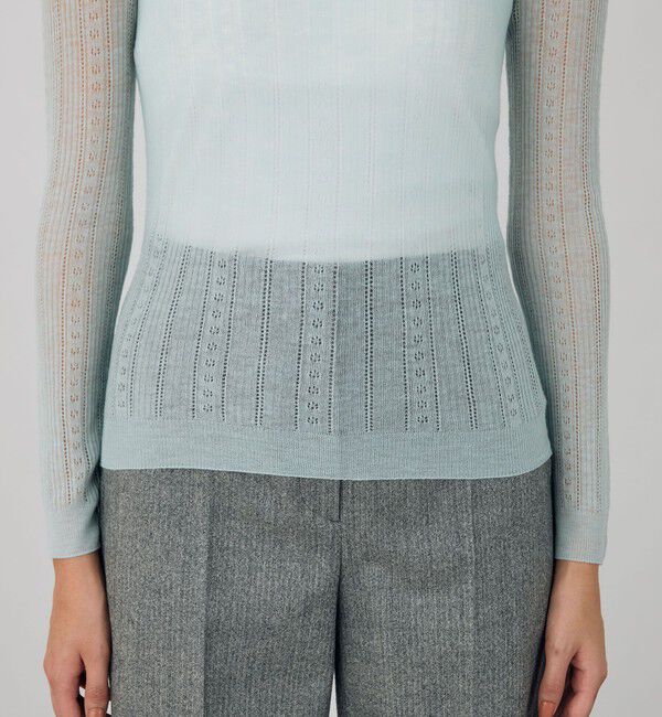 DES PRES「ソフトウール ボートネックプルオーバー」|ニット・セーター|