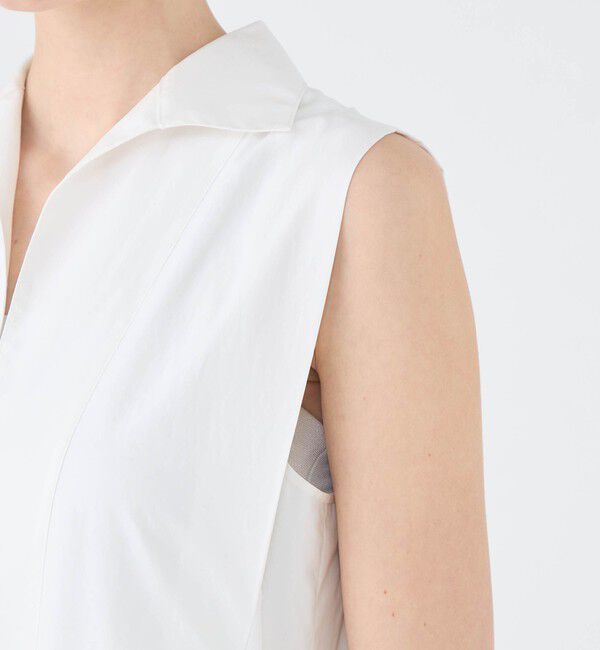 Ballsey「プロセスドコットン スキッパーカラーワンピース」|ワンピース|