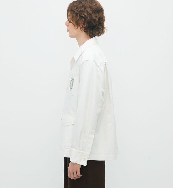 CABaN「CABaN コットン カバーオールジャケット」|ブルゾン・スタジャン|