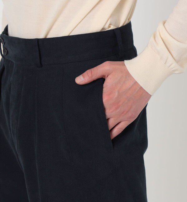TOMORROWLAND BUYING WEAR「BERNARD ZINS GURKA コットン 2プリーツトラウザーズ」|スラックス|