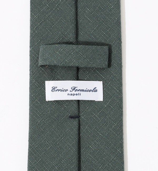 TOMORROWLAND GOODS「ERRICO FORMICOLA ウールシルク ソリッドネクタイ」|ネクタイ・蝶ネクタイ|